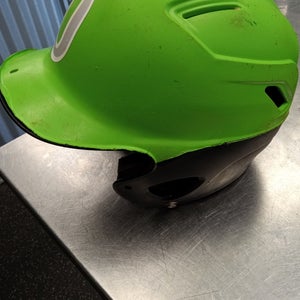 Adidas Used Green Batting Helmet