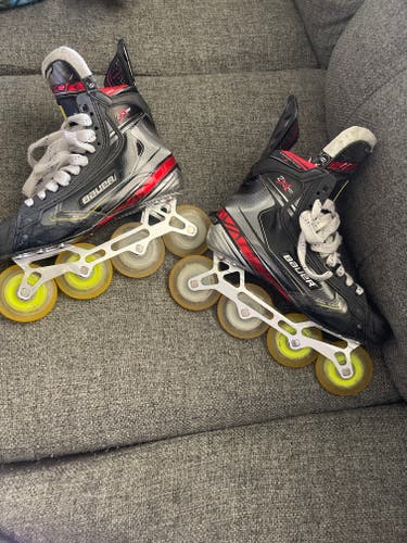 Used Bauer Vapor 2X Pro Inline Skates Regular Width Size 8