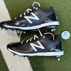 Black New Adult Men's Men's 14.0 (W 15.0) Metal New Balance Cleat Height Footwear