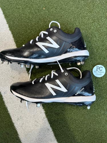 Black New Adult Men's Men's 14.0 (W 15.0) Metal New Balance Cleat Height Footwear