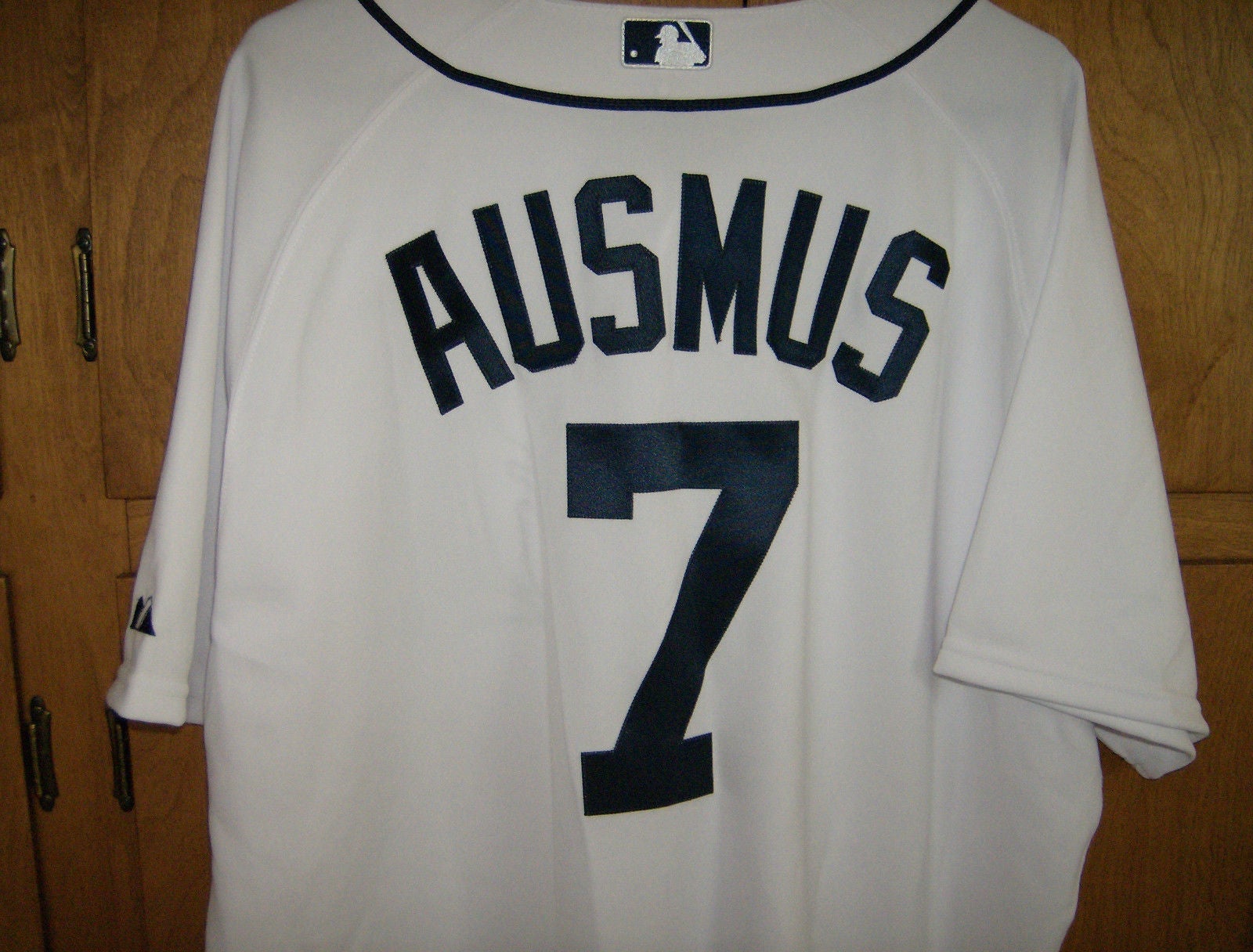 Authentic Majestic Detroit Tigers Brad Ausmus Road Jersey size 48 (XL)