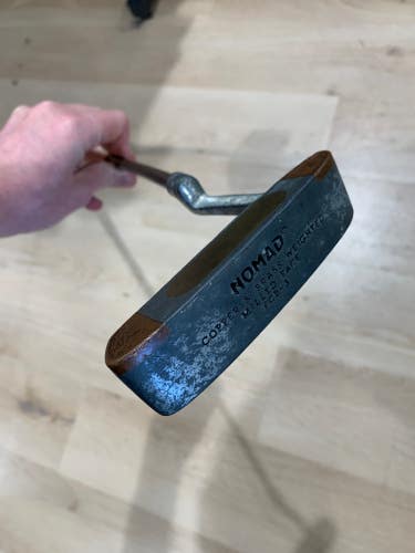 Used Men's Nomad Copper and Brass Weighted PCB-3 Right-Handed Blade Putter (35")