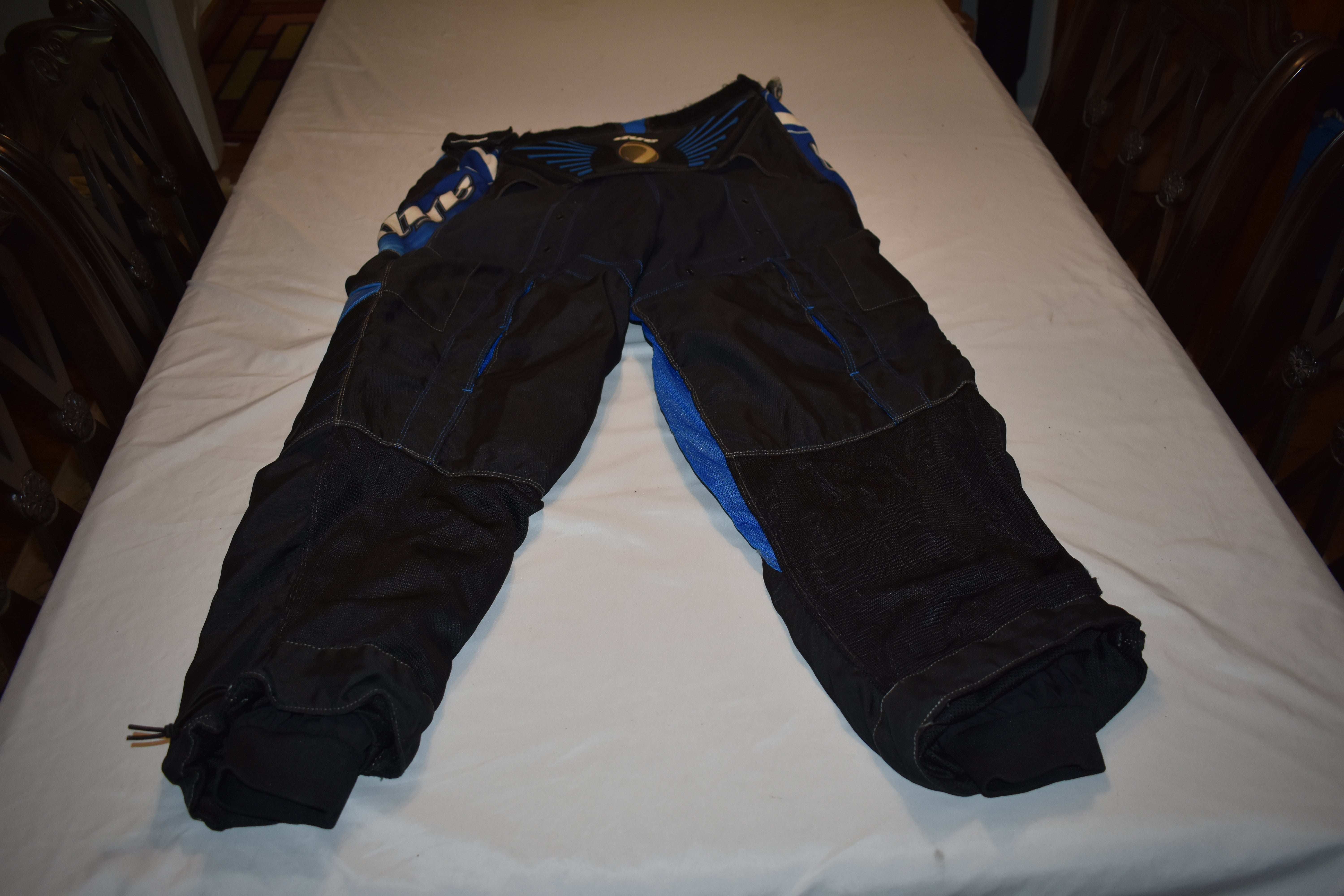 Dye Core Division C5 Paintball Pants, Black/Blue, Adult XL