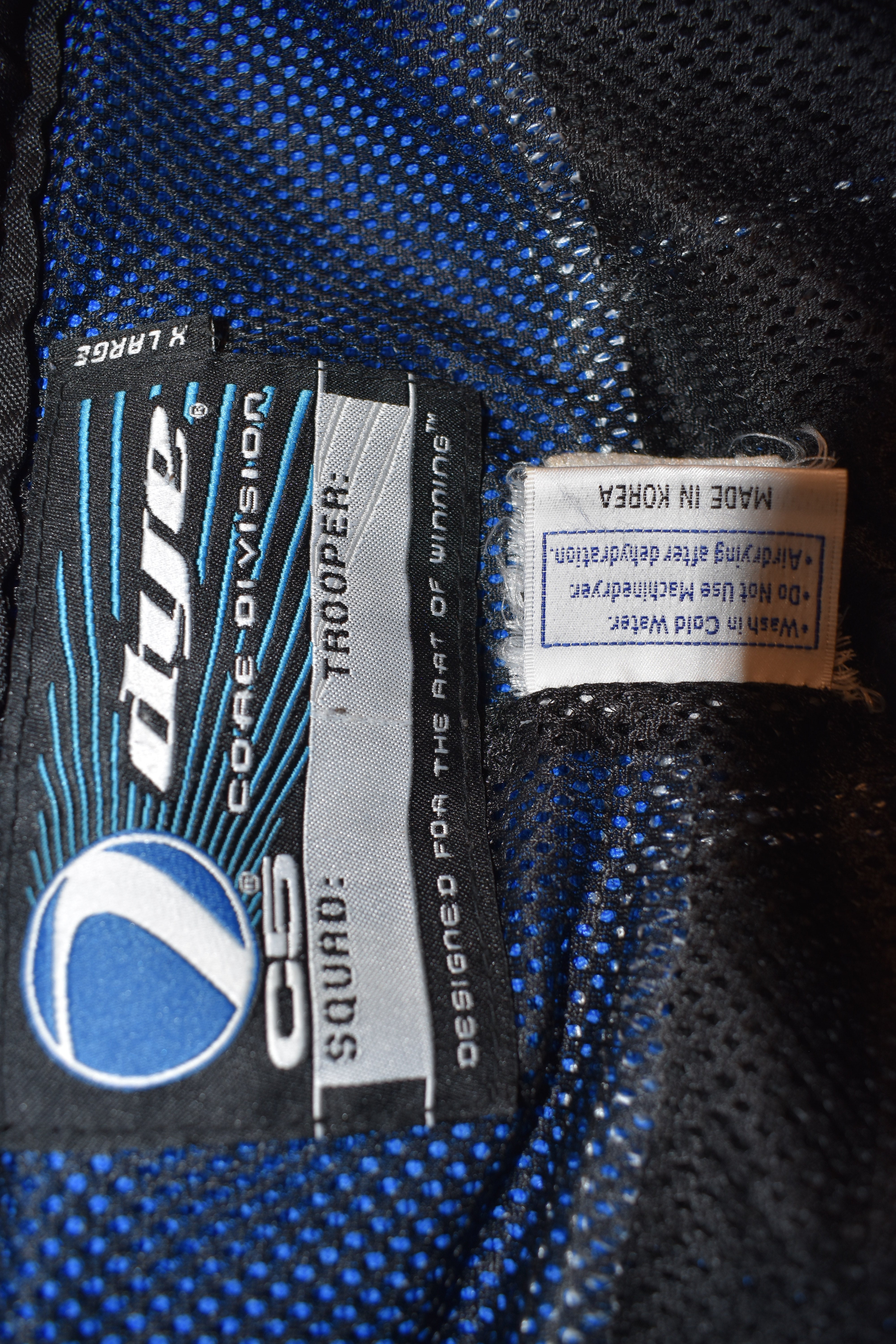 Dye Core Division C5 Paintball Pants, Black/Blue, Adult XL