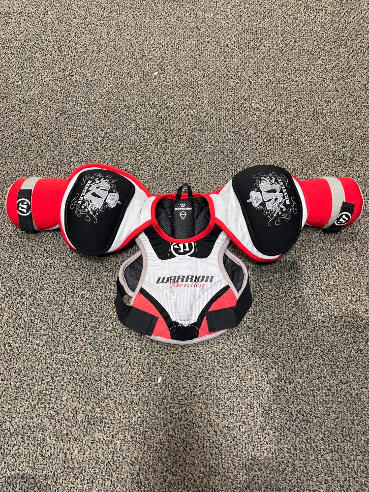 Youth Used Small Warrior Shoulder Pads Retail