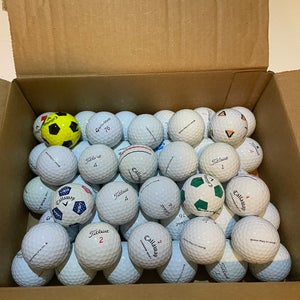 Used Titleist 50 Pack Pro V1x Balls