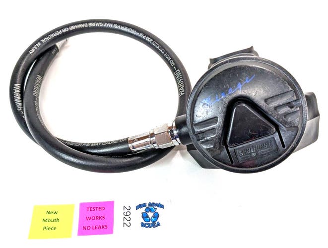 SeaQuest Mirage Second 2nd Stage Regulator Scuba Dive (Octo) NEW Mouthpiece 2922