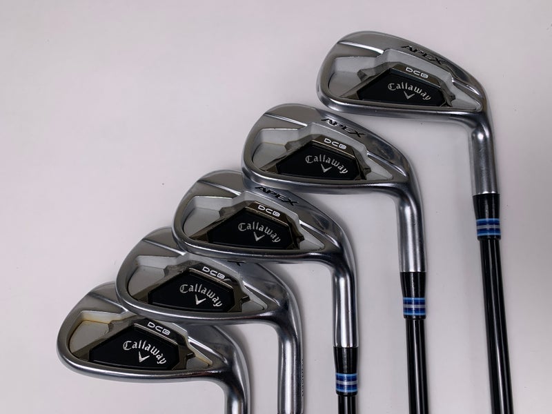 Callaway Apex DCB 21 Iron Set 7-PW+AW ACCRA iSeries 50i Senior Graphite RH +1/2"