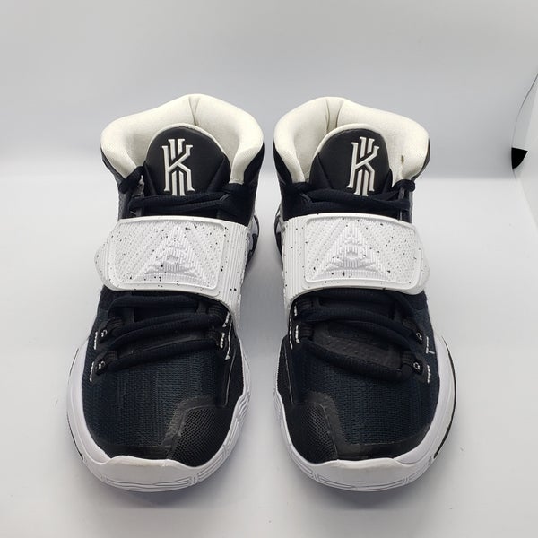 Nike Kyrie 6 Team Black White CK5869-002 Men\'s Size 12 Basketball Shoes Nike Men Kyrie 6 TB CK5869-002 White Black Basketball Shoes  main image 4