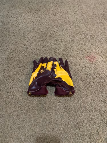 ASU XL Football Gloves