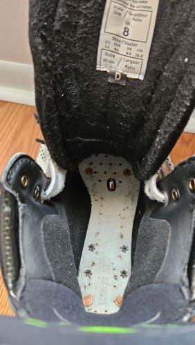 Senior Used CCM RibCor Platinum Hockey Skates Regular Width Size 8
