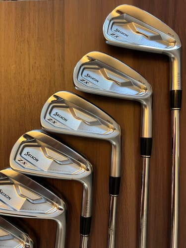 2023 Srixon ZX7 Mk. II Iron Set 4-PW Modus 120 Stiff *Like New*