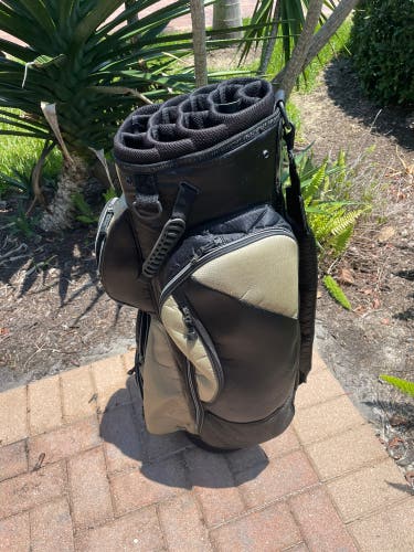 Burton Golf Cart Bag With 13 Club Dividers