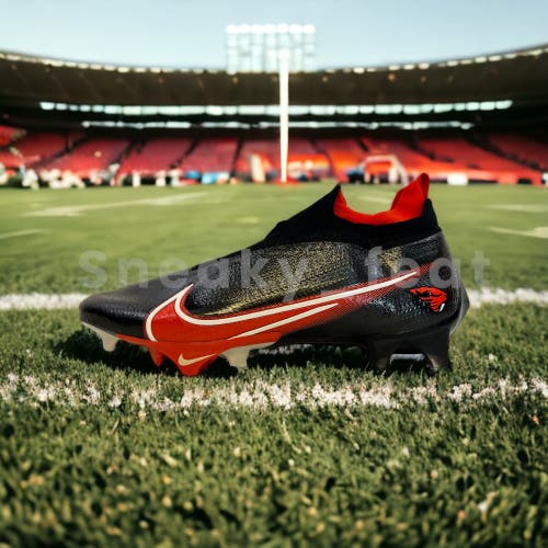 Nike Vapor Edge 360 Elite OSU Oregon Beavers Football Cleats Sz 10.5 -CV1673-001