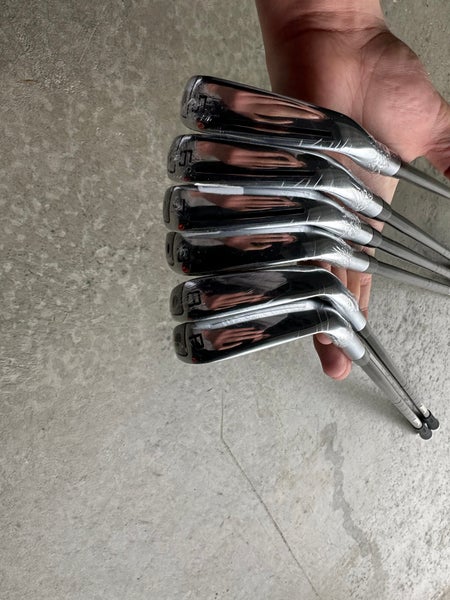 New Left Hand Stiff Flex Steel Shaft P790 Iron Set