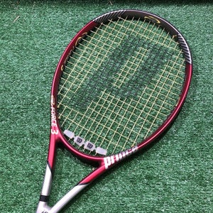 Prince Force 3 Tennis Racket, 27", 4 1/2"