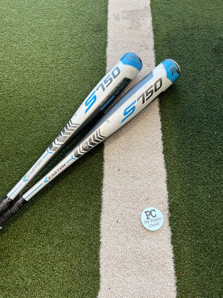 2 Pack USABat Certified Easton S750 Alloy Bat 31" and 29"