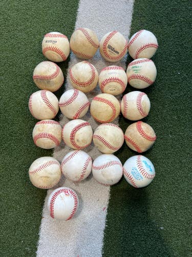 Practice Baseballs 18 Pack