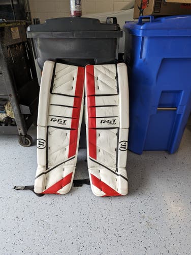 Used 36" Warrior Rituall GT Pro Goalie Leg Pads
