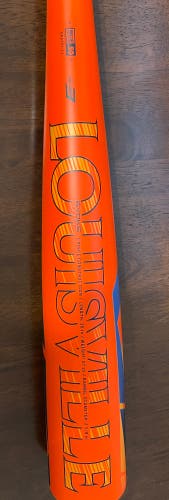 Gently used  2023 BBCOR Louisville Slugger Atlas (-3) 27 oz 30" Bat