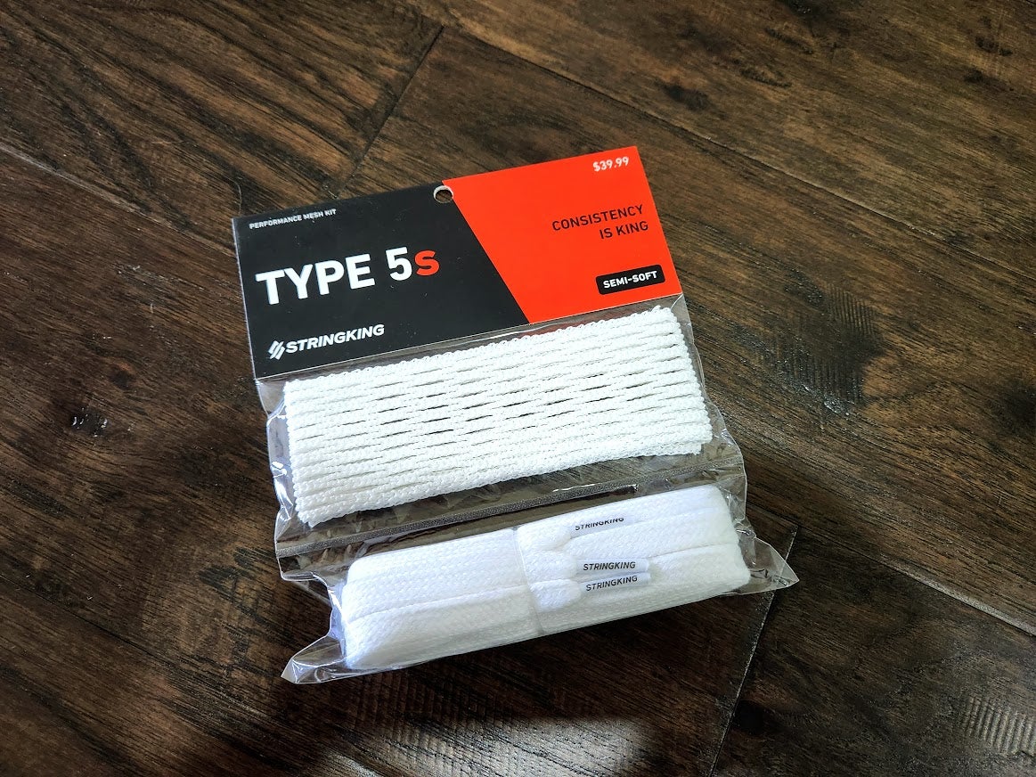 営業 StringKing Type 4X SemiHard Lacrosse Mesh Handy Kit with and