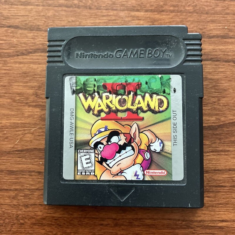 Wario Land 2 Nintendo Gameboy - Authentic, Tested/Works - Cartridge Only