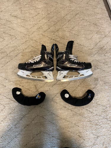 Used Bauer Regular Width Pro Stock Size 8 Supreme 1S Hockey Skates