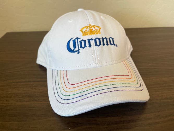 Corona Extra MEXICAN LAGER BEER GAY PRIDE LGBTQIA Adjustable Strap Cap Hat!