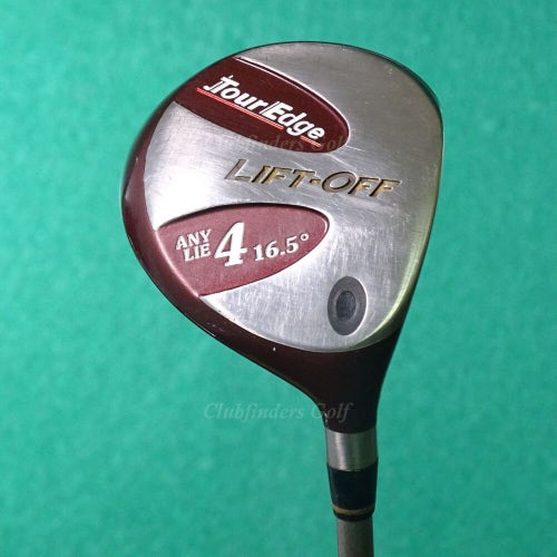 Tour Edge Lift Off Any Lie Fairway 16.5° 4 Wood Factory Ultralite Graphite Firm