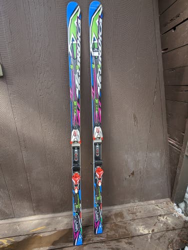 Used Nordica Racing Dobermann SG Skis With Bindings Max Din 20