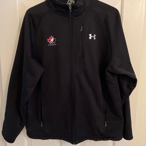 Mens Team Canada Hockey Under Armour Fleece Lined Jacket