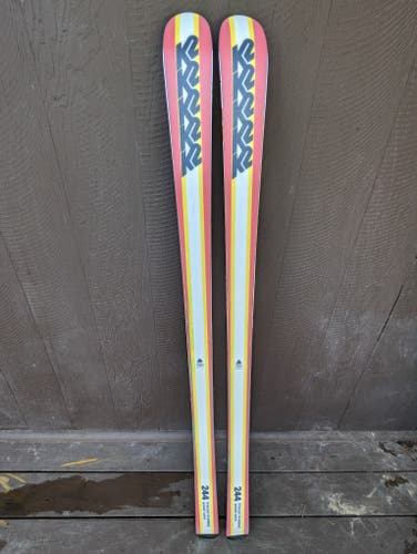 Used K2 153 cm 244 Mamba Skis Without Bindings