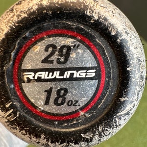 Used USSSA Certified Rawlings Raptor Alloy Bat -11 18OZ 29"