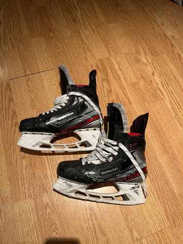 Used Bauer Regular Width Pro Stock Size 7.5 Vapor 2X Pro Hockey Skates