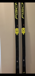 Used 2022 Fischer 188 cm Racing RC4 World Cup GS Skis With Mounting Plate and without Bindings