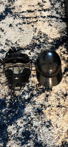 Allstar two piece catchers helmet