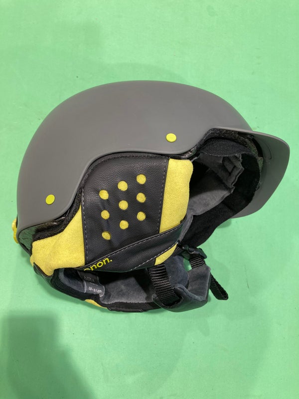 Used Anon Men’s Large Gray Ski Helmet