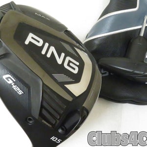 PING G425 MAX Driver 10.5° Mitsubishi Tensei AV Orange 65 Stiff +Cover Near MINT
