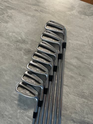 Titleist AP2 Forged Iron Set 4-9, PW, AW (missing 8 iron)