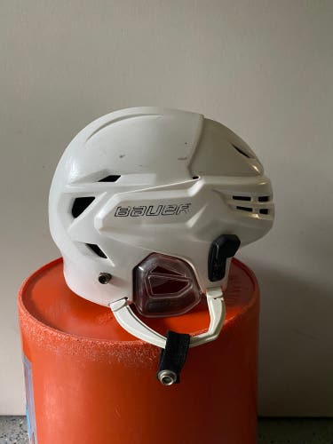 Used Small Bauer Pro Stock Re-Akt 95 Helmet