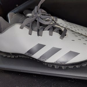 White New Men's Size 5.0 (Women's 6.0) Turf Cleats Adidas Predator Freak Cleats