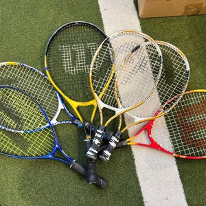 Lot of 6 Tennis Racquet - coaches/beginners