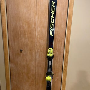 Used 2020 Racing With Bindings Max Din 17 RC4 World Cup GS Skis
