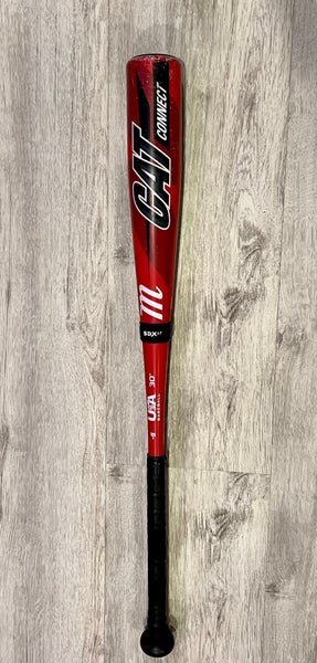Used Marucci Hybrid CAT Connect USA Bat (-11) 19 oz 30" Authentic / Certified.