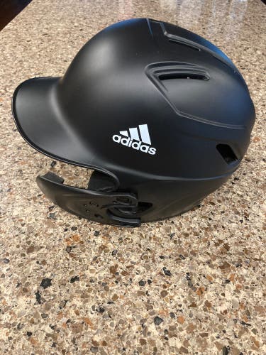 Almost New Adidas batting helmet With Jaw Guard