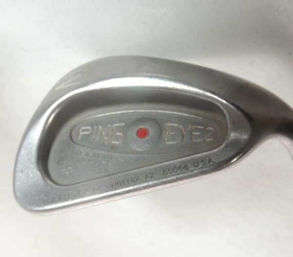 Vintage PING EYE 2 Red Dot Pitching Wedge Golf Club Regular Flex Steel Shaft