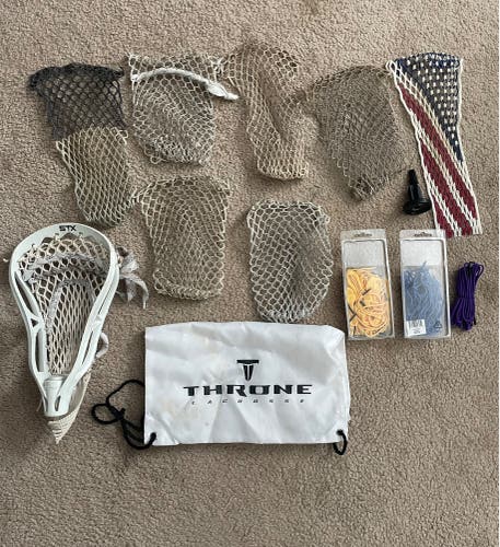 Used mesh, strings and 1 head