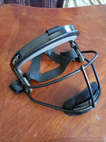 Rip-It Defense Youth Girls Softball Face Mask Black Very Good Condition!