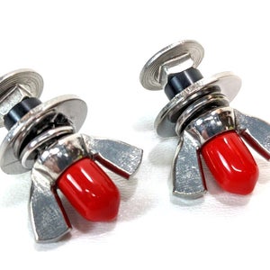 2 x Stainless Steel Single Tank Adapter Butterfly Bolt Hardware Kit Scuba Dive