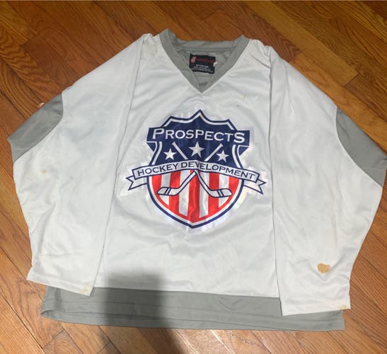 Rare White Prospects Hockey Development Jersey